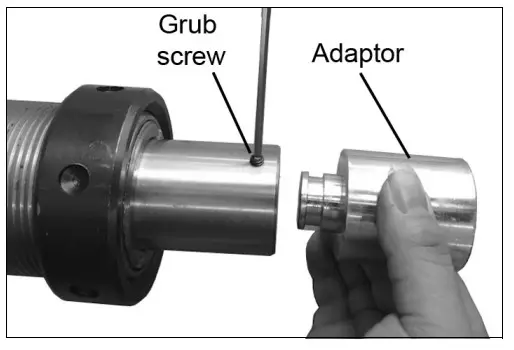 Clarke CSA10BB 10 Tonne Hydraulic Bench Press - FITTING THE MANDRELS 1