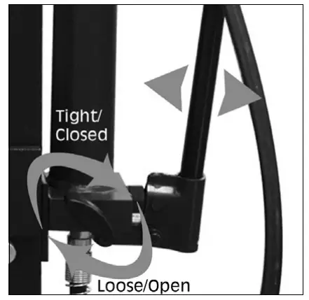 Clarke CSA10BB 10 Tonne Hydraulic Bench Press - HYDRAULIC PUMP