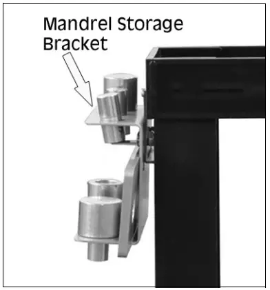 Clarke CSA10BB 10 Tonne Hydraulic Bench Press - adaptor