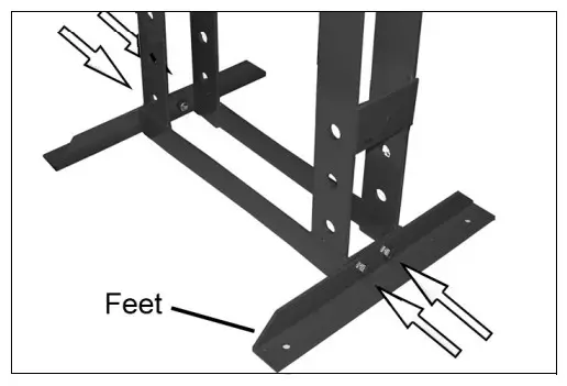 Clarke CSA10BB 10 Tonne Hydraulic Bench Press - figure