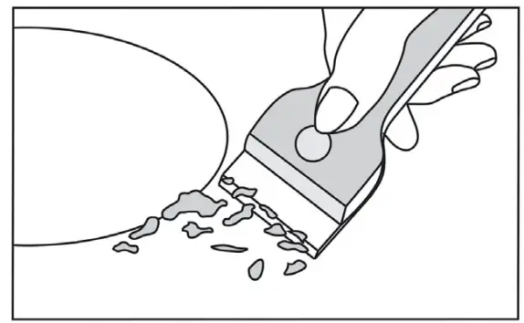 cata TDG 3002 BK Cooking Surface - figure 2