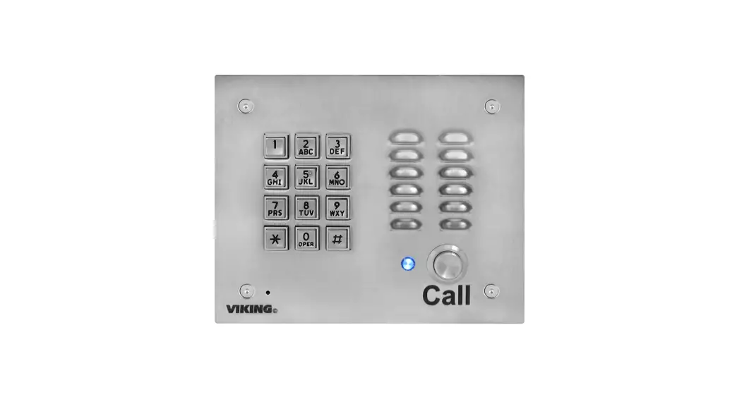 Viking E-10-ip Voip Door Entry Phone User Guide Viking E-10-ip Voip Door Entry Phone User Guide
