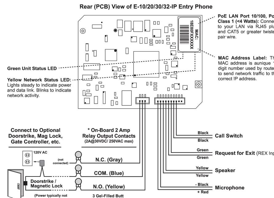 VIKING E-10-IP VoIP Door Entry Phone - Fig 8