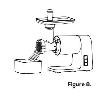 GoWISE USA GW88012 4-in-1 Electric 2000-Watt Meat Grinder fig 4