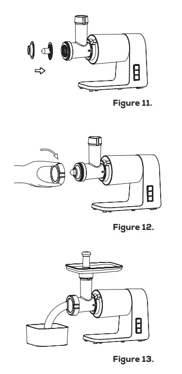 GoWISE USA GW88012 4-in-1 Electric 2000-Watt Meat Grinder fig 6