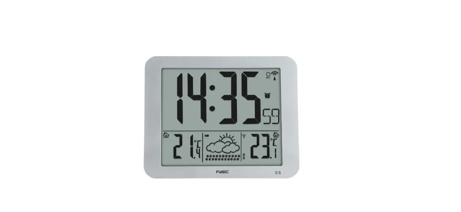 Fysic Fkw-2500 Clock Weather Station User Manual