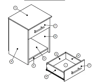 Furinno-19153H-Lucca-Nightstand-With-One-Drawer-1