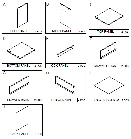 Furinno-19153H-Lucca-Nightstand-With-One-Drawer-2