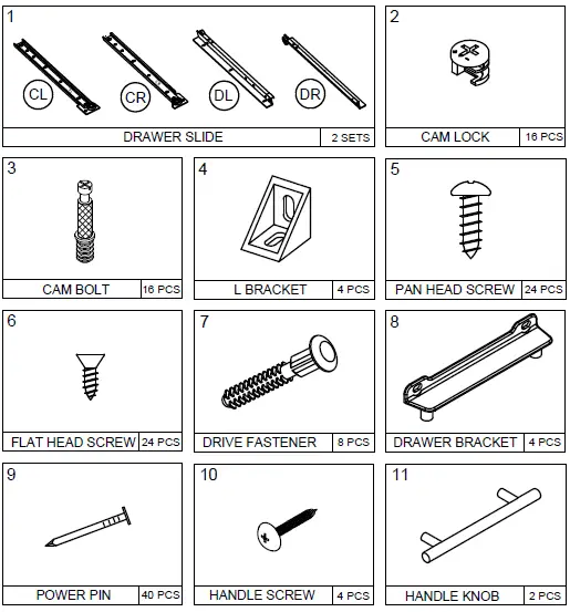 Furinno-19153H-Lucca-Nightstand-With-One-Drawer-3