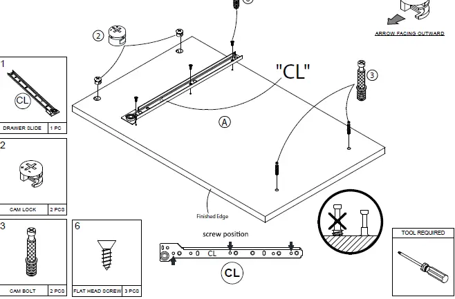 Furinno-19153H-Lucca-Nightstand-With-One-Drawer-4