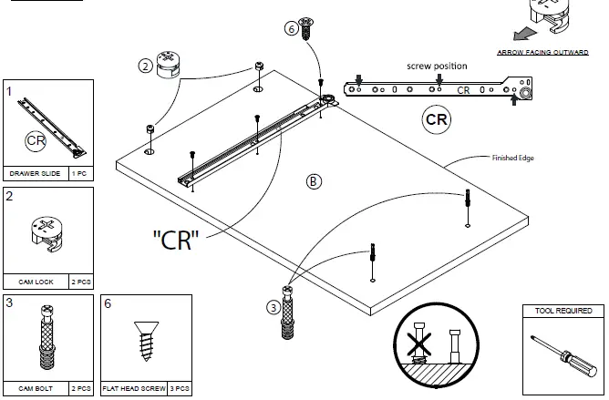 Furinno-19153H-Lucca-Nightstand-With-One-Drawer-5