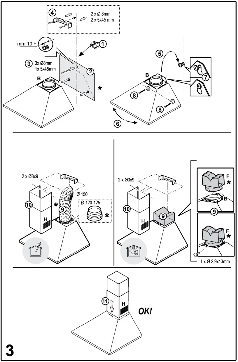 PB IX A 90 Hood Elica Missy - fig 3