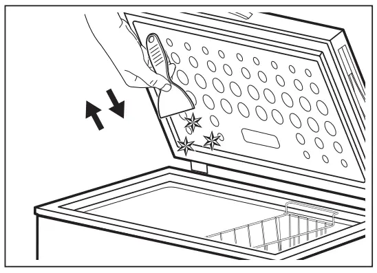 Scraping off the frost