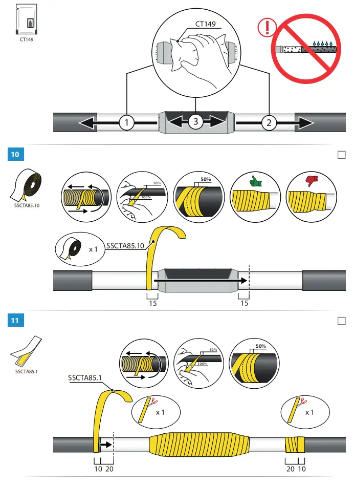 ENSTO HJ33 2403CTT Heat Shrink Joint Kits -Fig 33