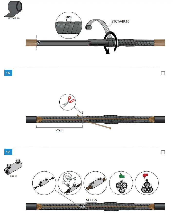 ENSTO HJ33 2403CTT Heat Shrink Joint Kits -Fig 35