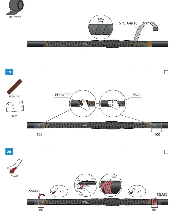 ENSTO HJ33 2403CTT Heat Shrink Joint Kits -Fig 36