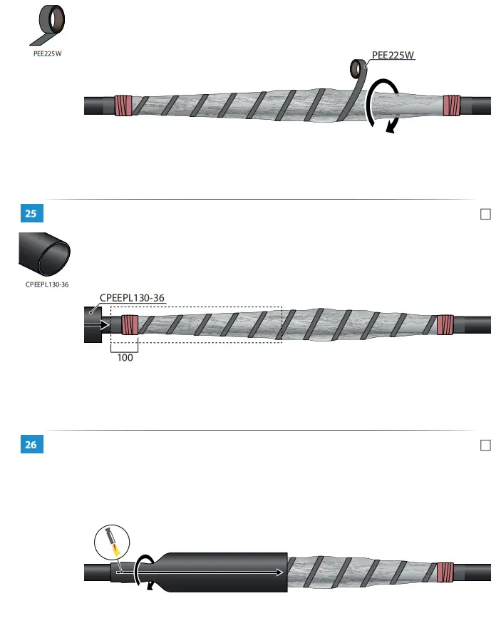 ENSTO HJ33 2403CTT Heat Shrink Joint Kits -Fig 38