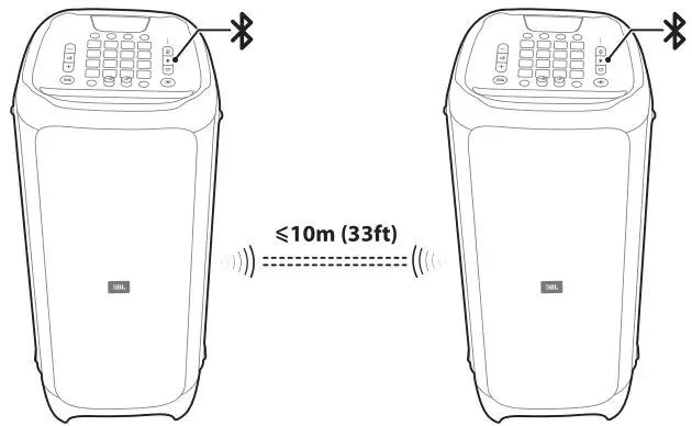 JBL HARMAN PartyBox 1000 - TWS Mode