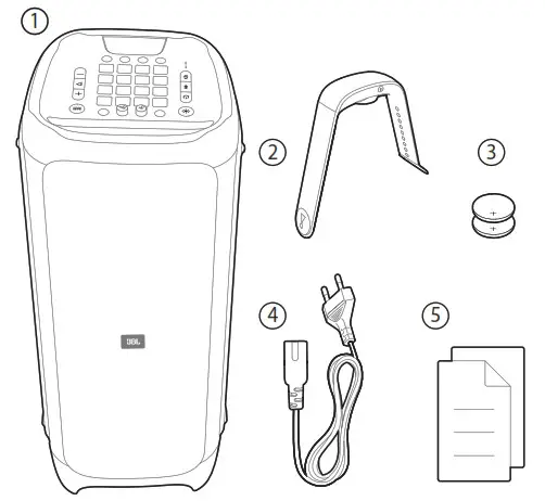 JBL PARTYBOX 1000 - WHAT’S IN THE BOX 1