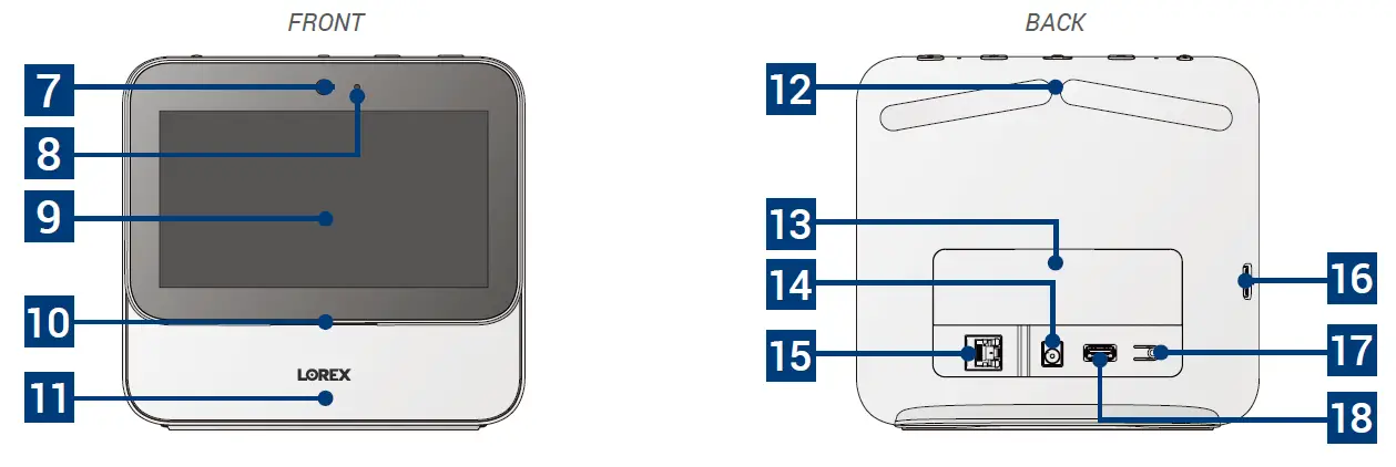 LOREX HC64A Smart Home Security Center 4