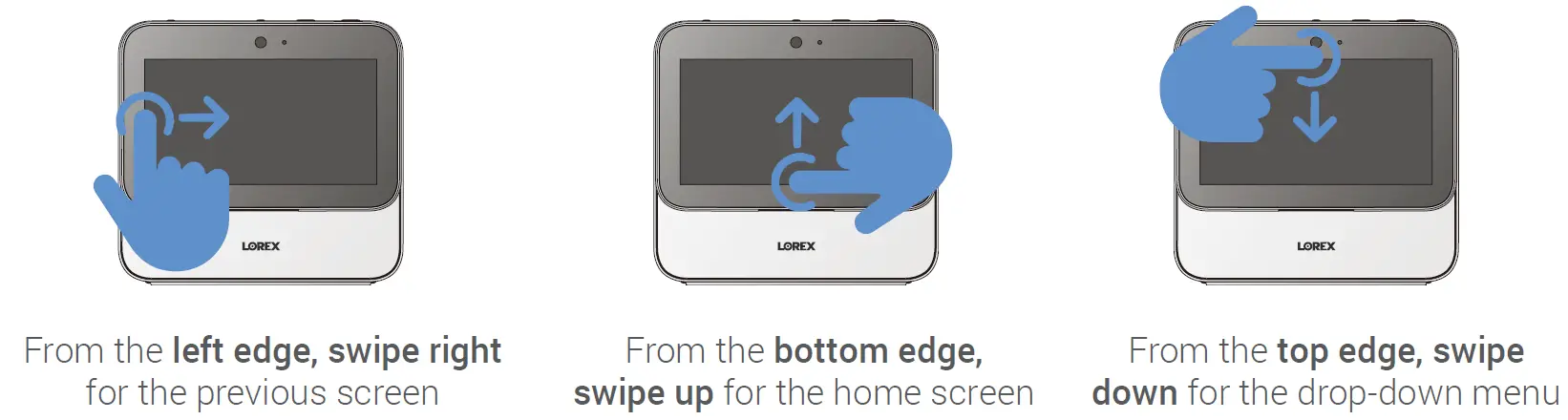 LOREX HC64A Smart Home Security Center 6