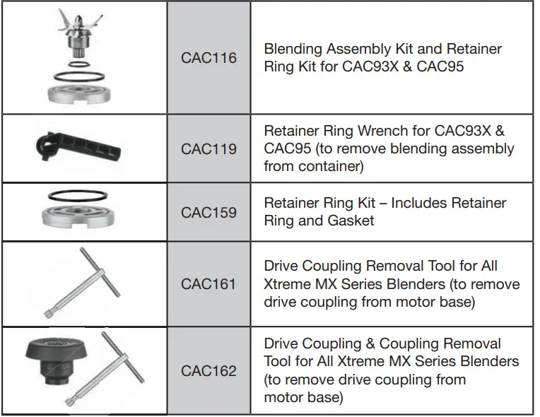 Waring Commercial MX1100XTX 3.5 HP Electronic Blender-19