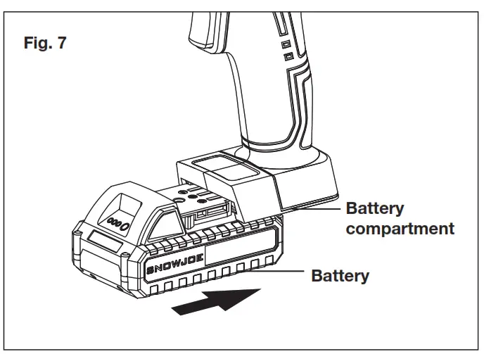 SUNJOE 24V AJV CT Cordless Inflator Plus Deflator - Fig. 75