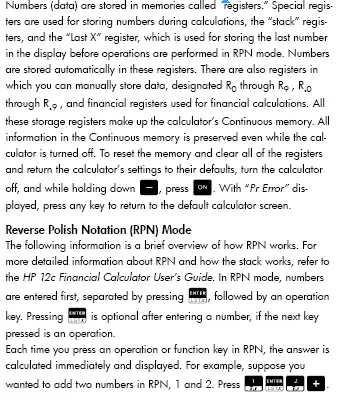 Storage Registers and Continuous Memory