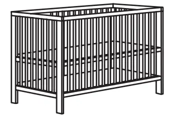 IKEA 504 612 30 SMÅGÖRA Baby Sleep Cradle - Good to know 6