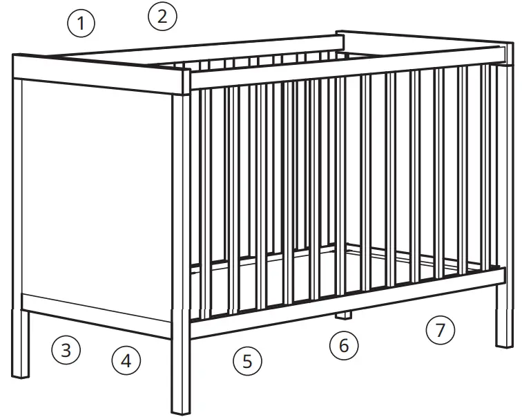 IKEA 504 612 30 SMÅGÖRA Baby Sleep Cradle - Good to know