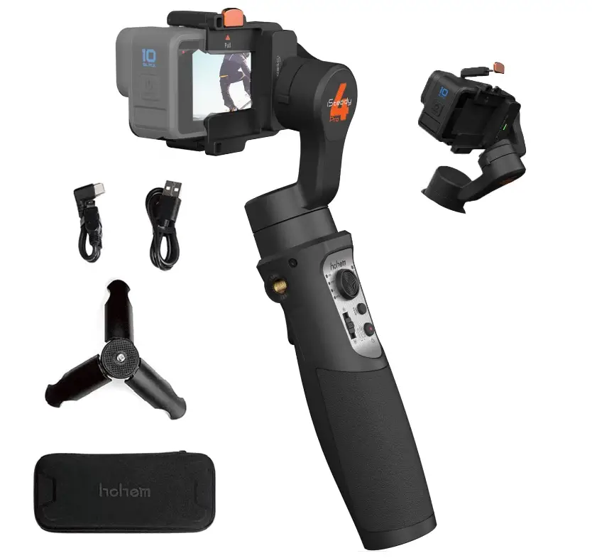 hohem iSteady Pro E 4 3 Axis Action Camera Handheld Gimbal Stabilizer-PRO