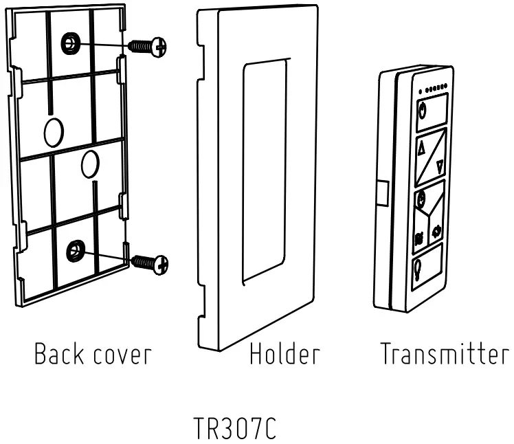TRANSMITTER HOLDER