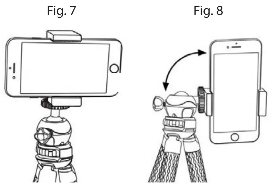 CARSON TR-050 BoaPod Flexible Leg Tripod - USING PHONE23