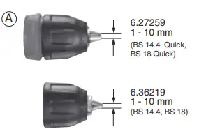 metabo BS, SB Series Cordless Hammer Drill Power Tools-3