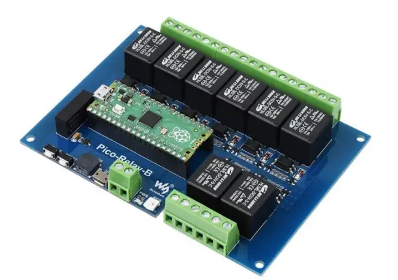 WAVESHARE-WAV-20218-Industrial-8-Channel-Relay-Module-for-Raspberry-Pi-ico-image - 1