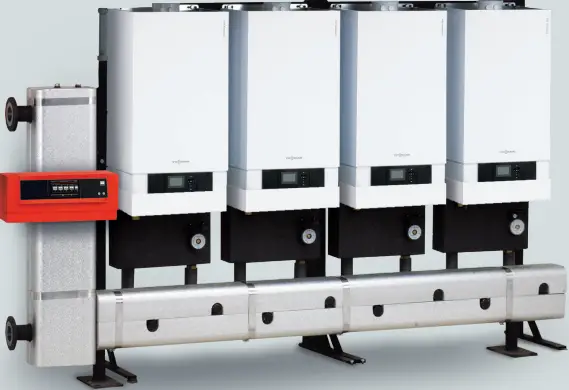 VIESSMANN VITODENS 200-W CASCADE Prefabricated Multiple Boiler System-fig1