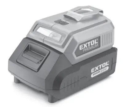 EXTOL 8891896 Fast Battery Charger Share fig3