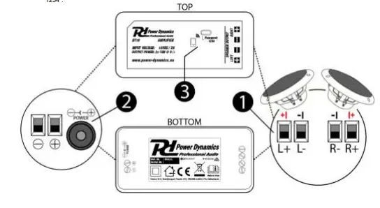 Power-Dynamics-BT10SET-Speakers-and-BT-Amp-Module-1