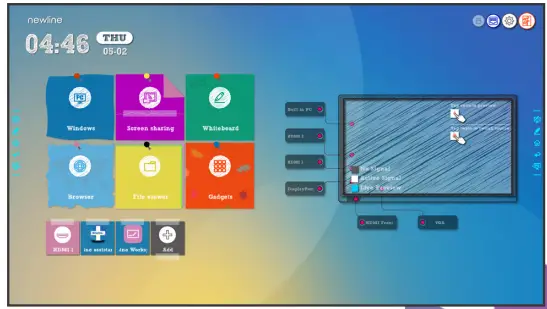 newline RS Plus Interactive Touch Display-fig7