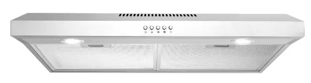 COSMO COS 5U30 30 Inch Under Cabinet Stainless Steel Range Hood