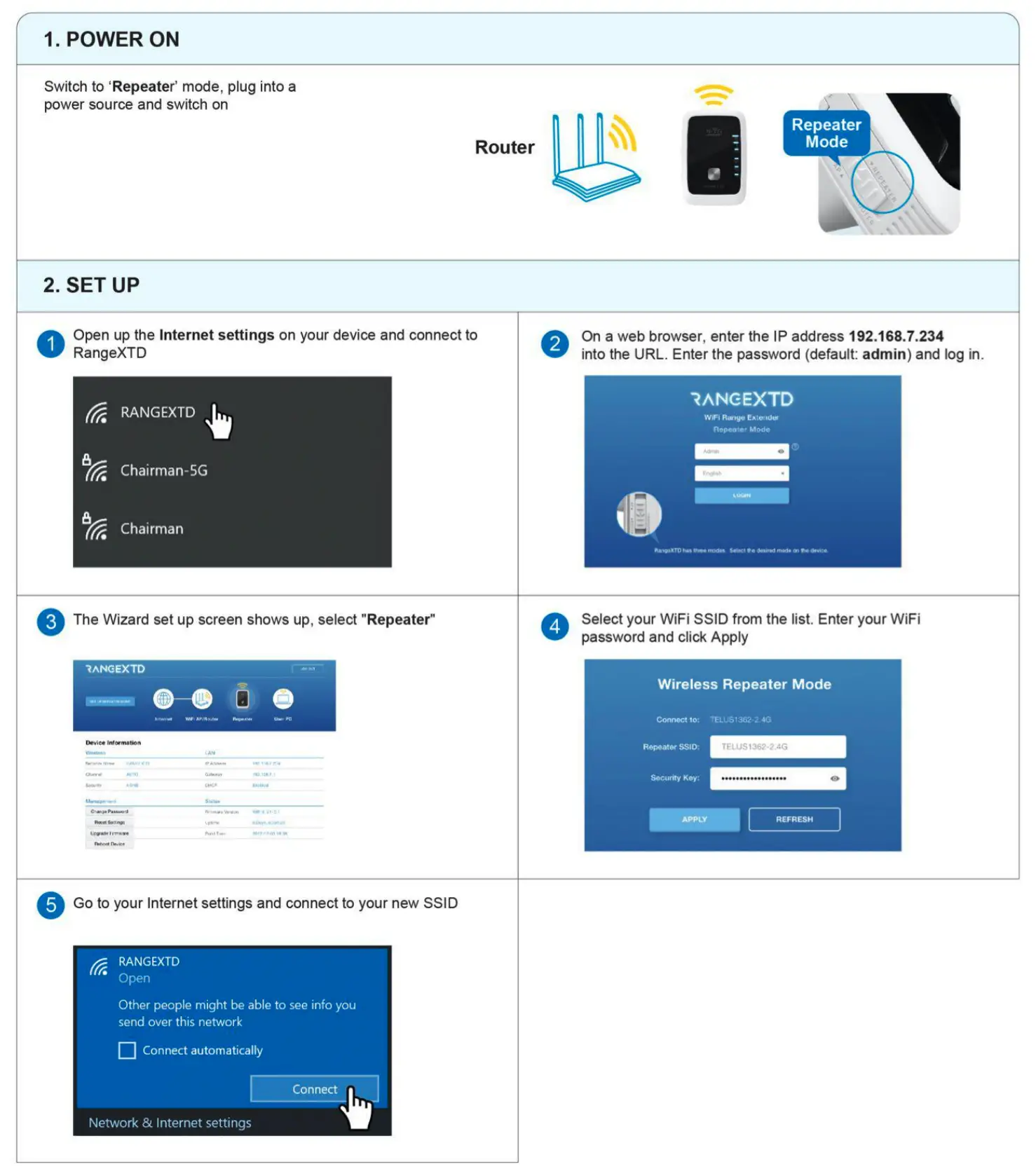 How To Set Up Wireless Repeater Mode