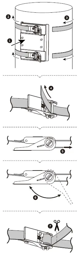 Neomounts WL35S-910BL16 TV Pillar Mount 4