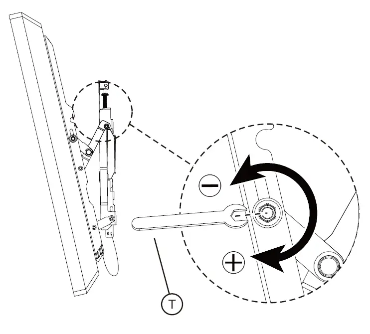 Neomounts WL35S-910BL16 TV Pillar Mount 8