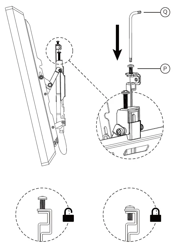 Neomounts WL35S-910BL16 TV Pillar Mount 9