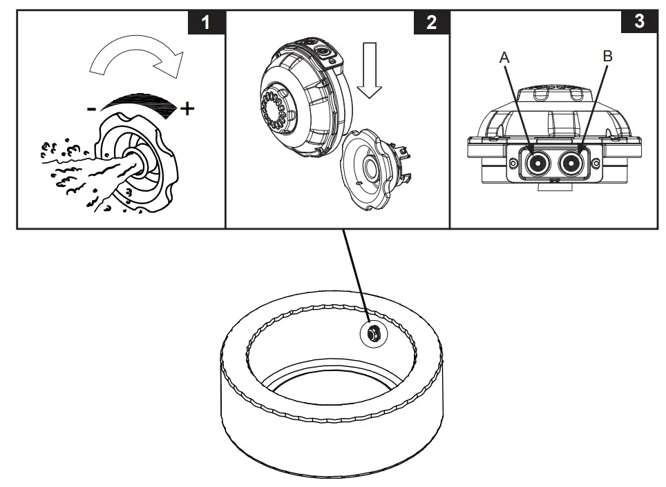 INTEX SCL606 Multi Colored LED Light with Hydroelectric Power - Icon