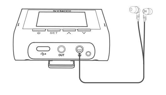 SYNCO G3 Microphone - Monitoring