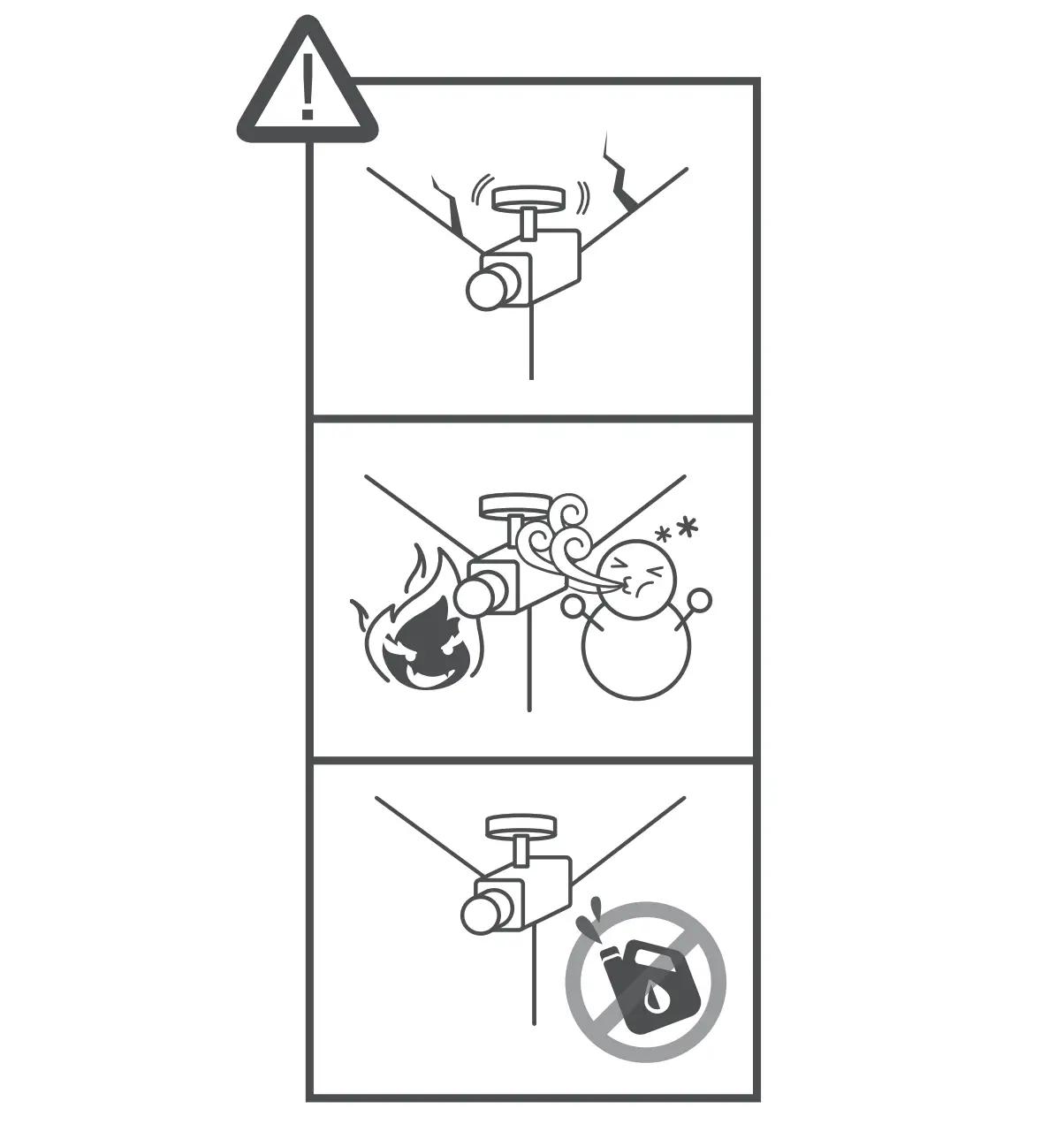 INSTALLATION Warning