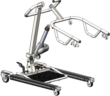 Proactive 34600 Protekt 600 Stand Sit-To-Stand Patient Lift-fig4