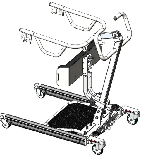 Proactive 34600 Protekt 600 Stand Sit-To-Stand Patient Lift-fig6