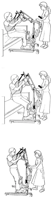 Proactive 34600 Protekt 600 Stand Sit-To-Stand Patient Lift-fig8